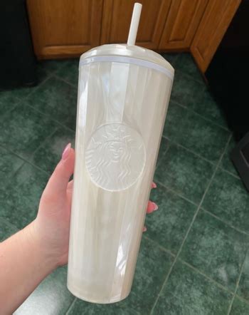 (Pack of 1). . Pearlescent starbucks cup